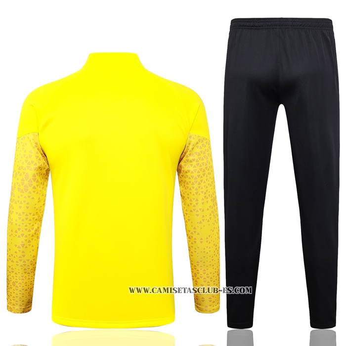 Chandal de Chaqueta del Borussia Dortmund 23-24 Amarillo